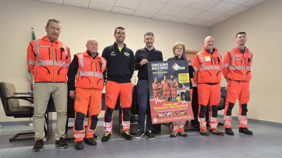 Volontari del Soccorso Omegna: un nuovo corso ai nastri di partenza